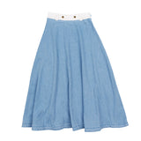 Luna Mae Light Denim Amy Skirt