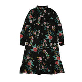 Sweet Threads Black Florina Dress