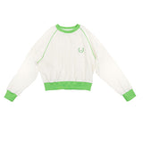 Luna Lime Wren Logo Sweater