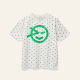 Wynken Ecru Polka Dot T-Shirt