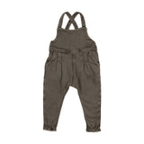 Kin And Kin Taupe Denim Overalls