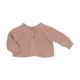 Mema Knits Dusty Pink Cardigan