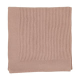 Mema Knits Dusty Pink Knit Blanket