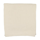 Mema Knits Cream Knit Blanket