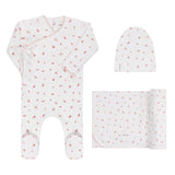 Ely's & Co Ivory/Pink Cluster Flower Take Me Home Set