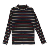 Lil Legs Black Stripe Mockneck