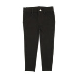 Lil Legs Black Husky Slim Weekday Pants