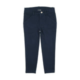 Lil Legs Navy Husky Slim Weekday Pants