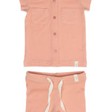 Crew Grapefruit Cotton Short Set