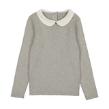 Coco Blanc Light Grey Peter Pan Sweater