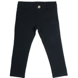 Crew Black Ponte Slim Pants