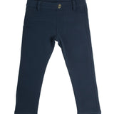 Crew Navy Ponte Slim Pants