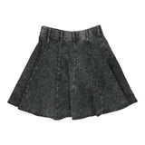 Lil Legs Black Wash Panel Skirt