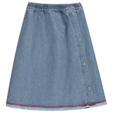 Jay Bee Denim Grommet Skirt