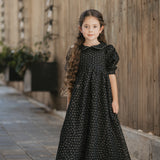 Soiree Black & Gold Madeline Gown