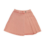 Kin Kin Pink Denim Short Skirt