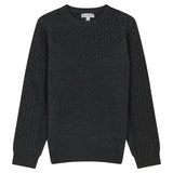 Blumint Charcoal Bubble Knit Lenox Sweater