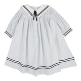 Analogie Light Blue 3/4 Sleeve Sailor Dress