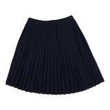 Analogie Navy Knife Pleated Skirt