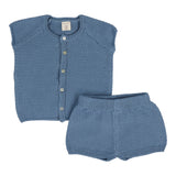 Analogie Bright Blue Knit Boys Set