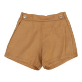 Analogie Golden Linen Shorts