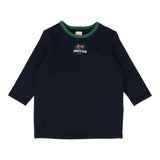 Analogie Navy 3/4 Sleeve Tee