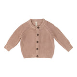 Lilette Peach Chunky Knit Cardigan