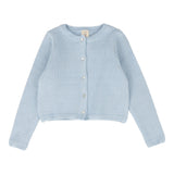 Analogie Light Blue Knit Classic Cardigan