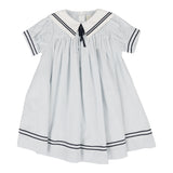 Analogie Light Blue Short Sleeve Sailor Dress