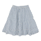 Analogie Bright Blue Gingham Skirt