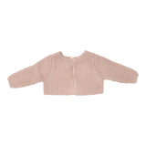 Lilette Peachy Pink Chunky Knit Shrug