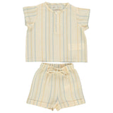 Bebe Organic Summer Stripe Luis Set