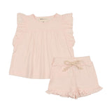 Mema Rose Girls Ruffled Set