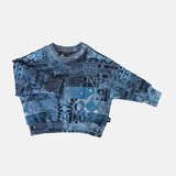 Minikid Blue Moroccan Sweatshirt