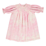 Bebe Organic Bubblegum Tie Dye Melody Dress