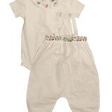 Noma White Floral Embroidery Set