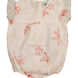 Noma Peach Floral Romper