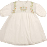 Noma White Floral Embroidered Dress