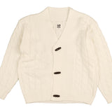 Noma Cream Toggle Cable Cardigan