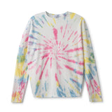 No Name White Tie Dye Batwing T-Shirt