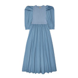 Prairie Summer Blue Carlotta Dress