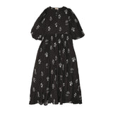 Prairie Black Morgan Dress