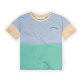 Sproet & Sprout Misty Blue Colorblock T-Shirt