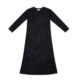 Crew Black Rib Nightgown