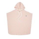 Crew Pink Checkered Poncho