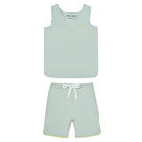 Crew Green Coastal Boy Swim Set