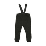 Lil Legs Dark Grey Suspender Leggings