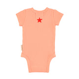 Piupiuchick Pink Cherry Print Bodysuit