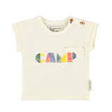 Piupiuchick Ecru Camp Print T-Shirt