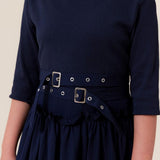 Soir Navy Astrid Dress